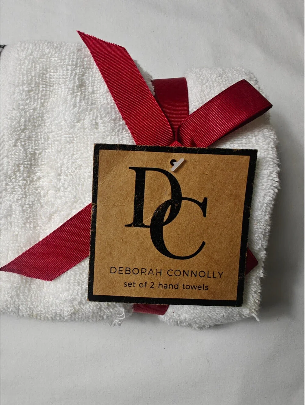 Deborah Connolly Designs Hand Towels Set NWT